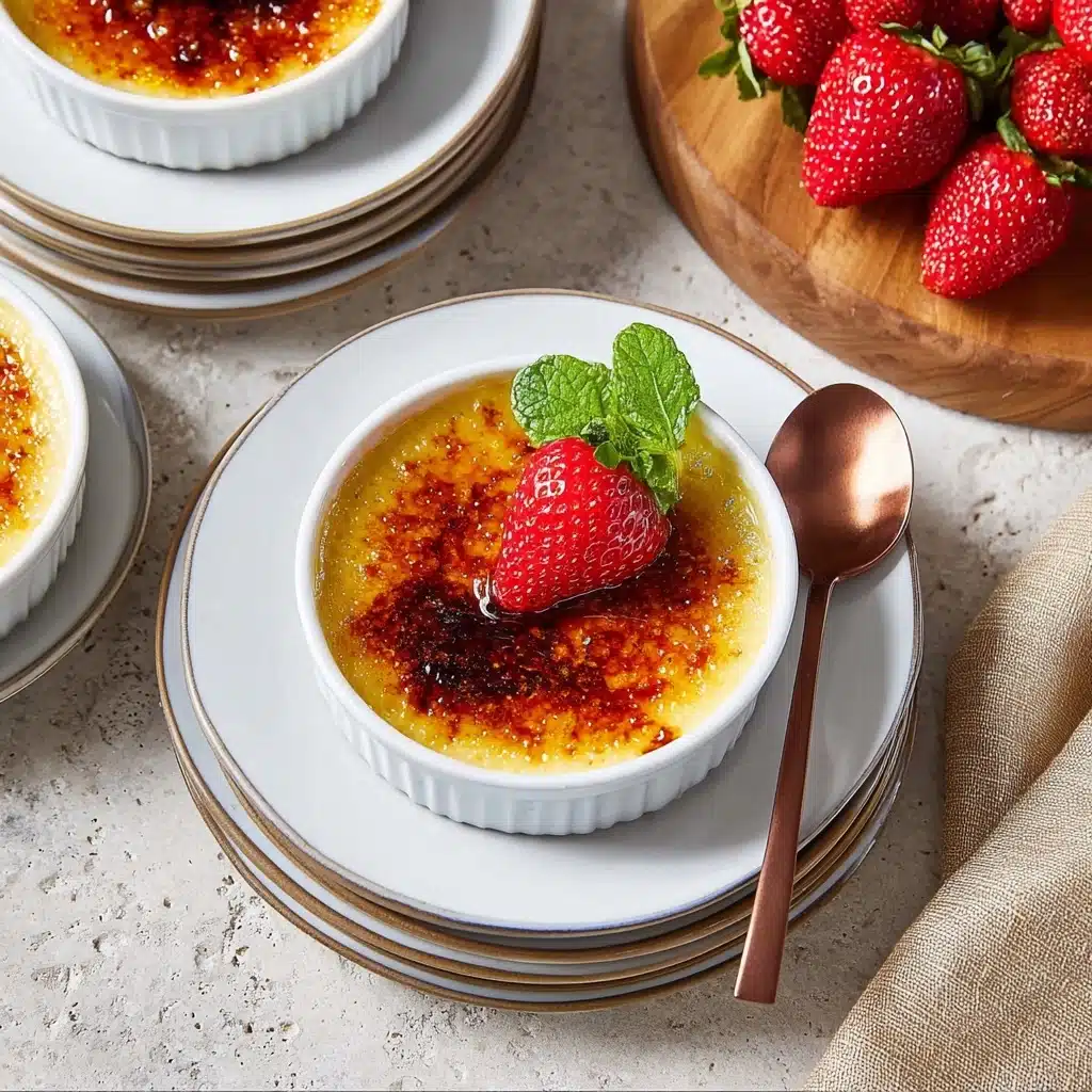 Vanilla Bean Crème Brûlée Recipe - Recipe Image