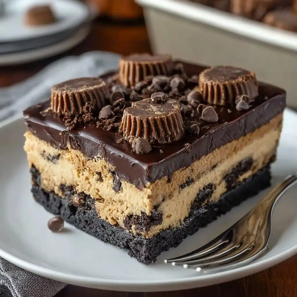 Reese’s Peanut Butter Earthquake Cake Recipe - Recipe Image
