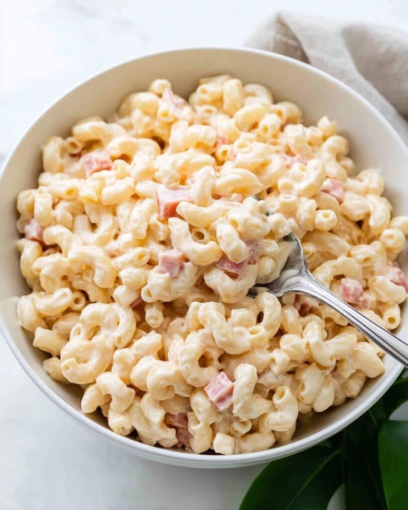 Authentic Hawaiian Macaroni Salad Recipe