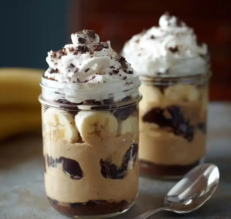 Chocolate Peanut Butter Banana Trifle Recipe