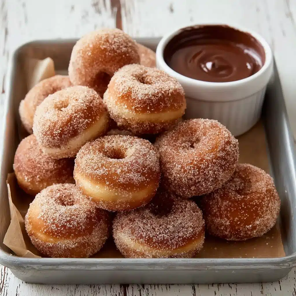 Sweet Churro Donut Bites Recipe - Recipe Image