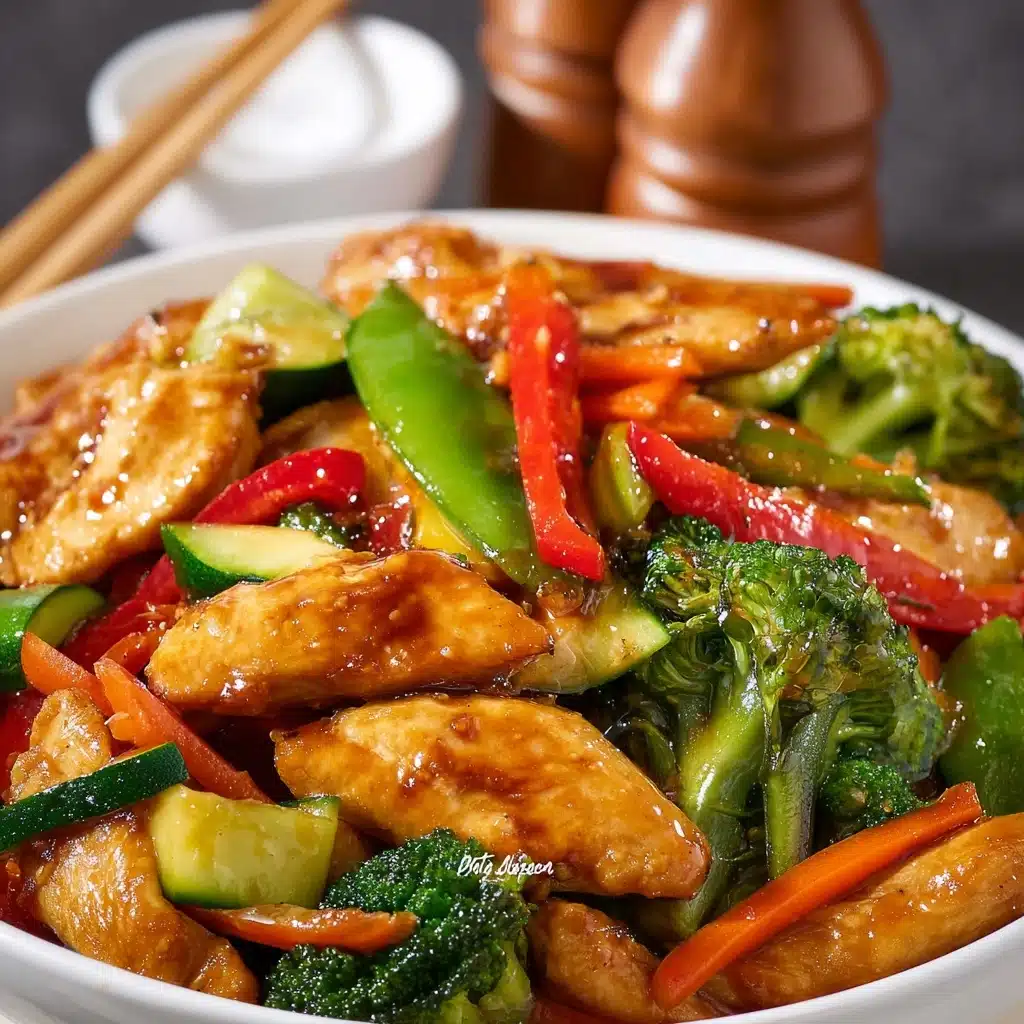 Chicken with Mixed Vegetable Stir Fry Recipe - Recipe Image