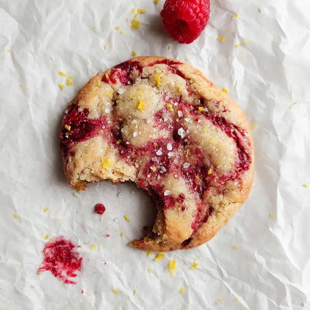 Lemon Raspberry Cookies Recipe - Recipe Image