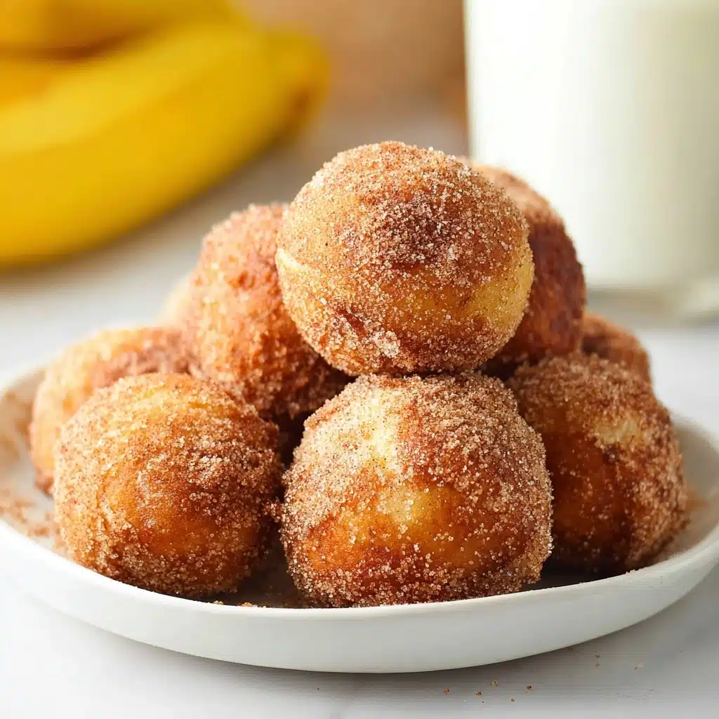 Banana Donut Holes Recipe