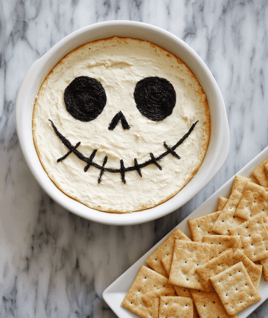 Jack Skellington Chicken Dip Recipe