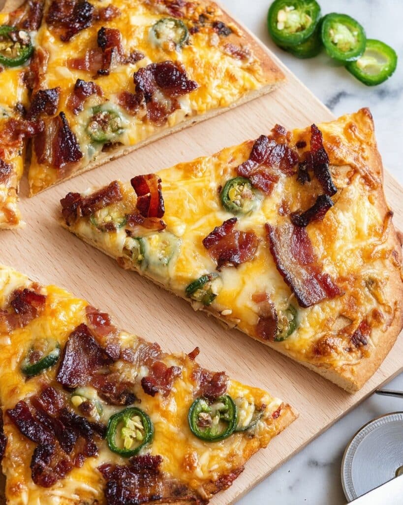 Jalapeno Popper Flatbread Recipe