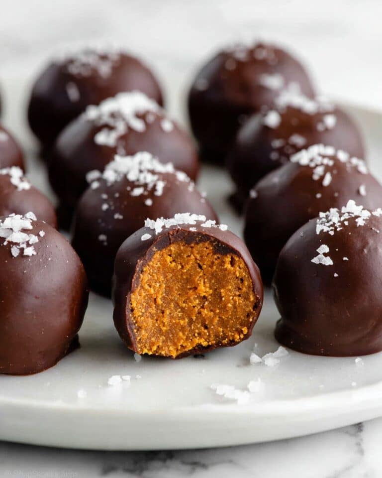 Healthy Pumpkin Truffles Recipe