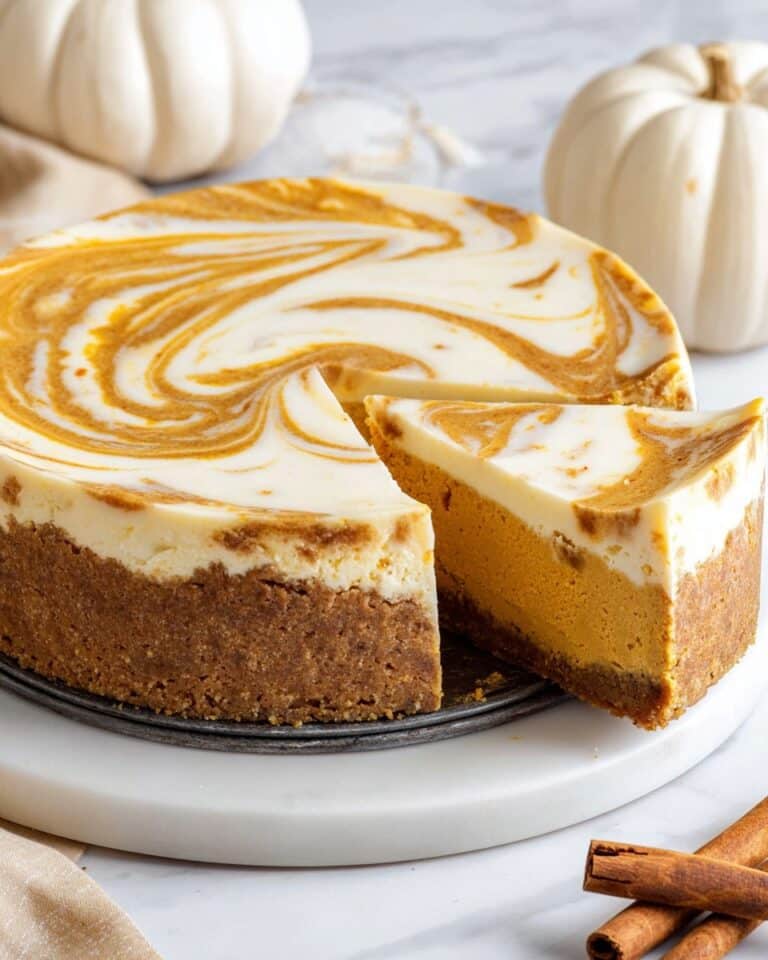 Pumpkin Swirl Cheesecake Recipe