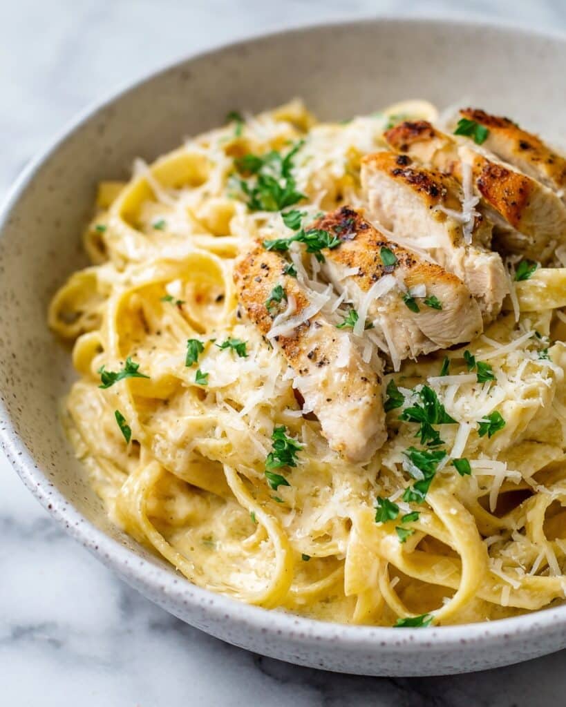 Creamy Chicken Alfredo Pasta Recipe