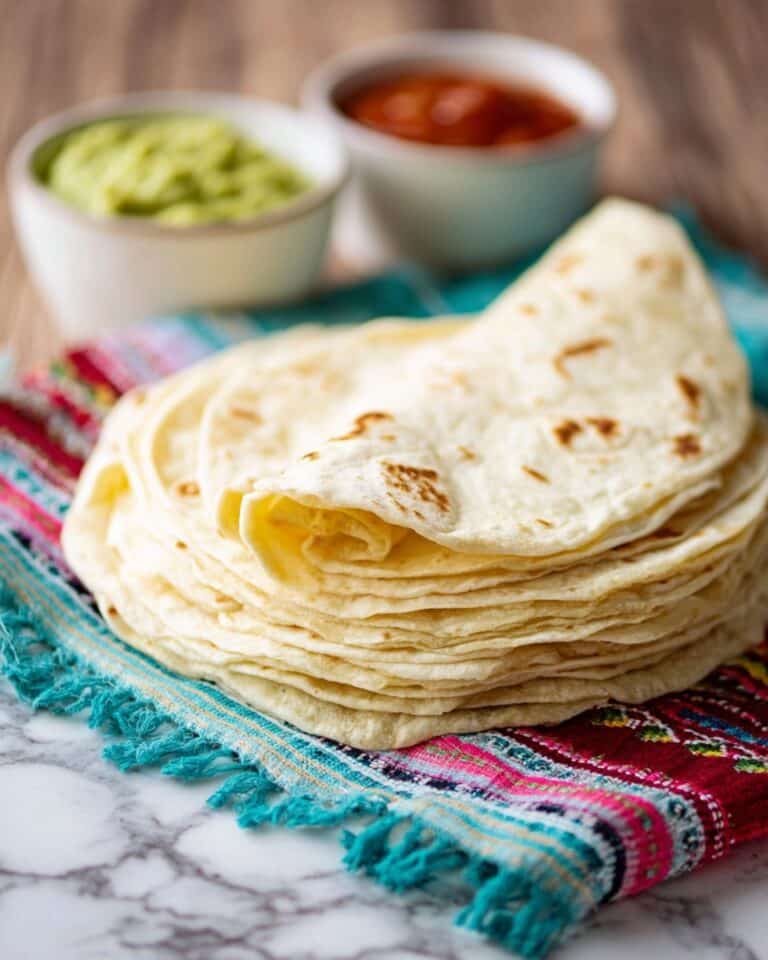 Best Ever Homemade Flour Tortillas (Ridiculously Easy!) Recipe