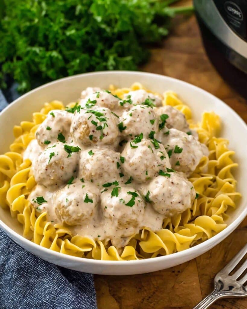 Slow Cooker Swedish Meatballs Recipe