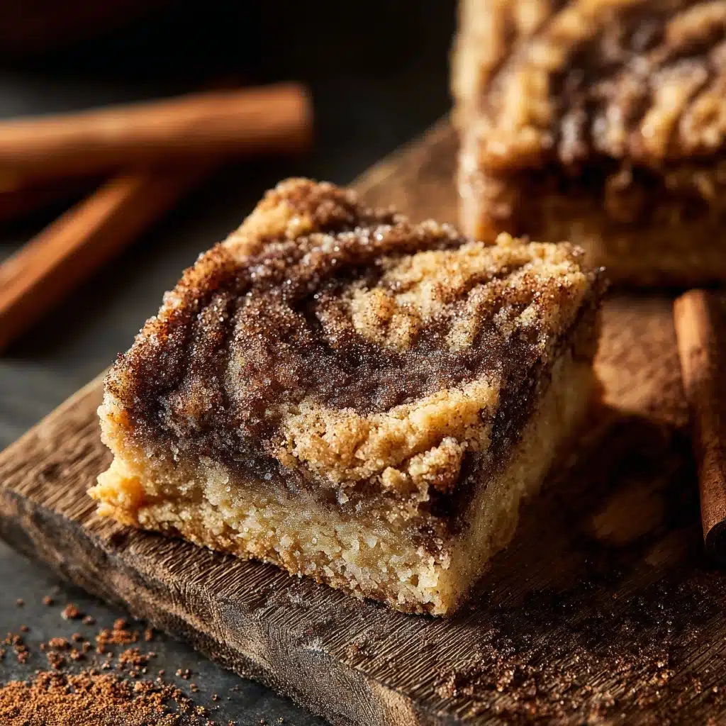 Cinnamon Swirl Snickerdoodle Blondies Recipe