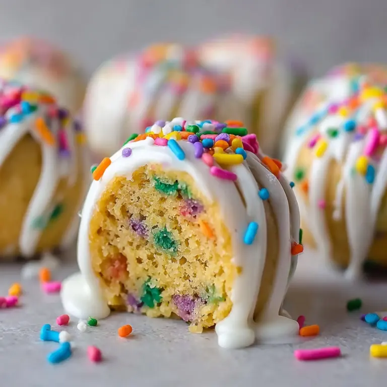 Birthday Cake Protein Balls Recipe