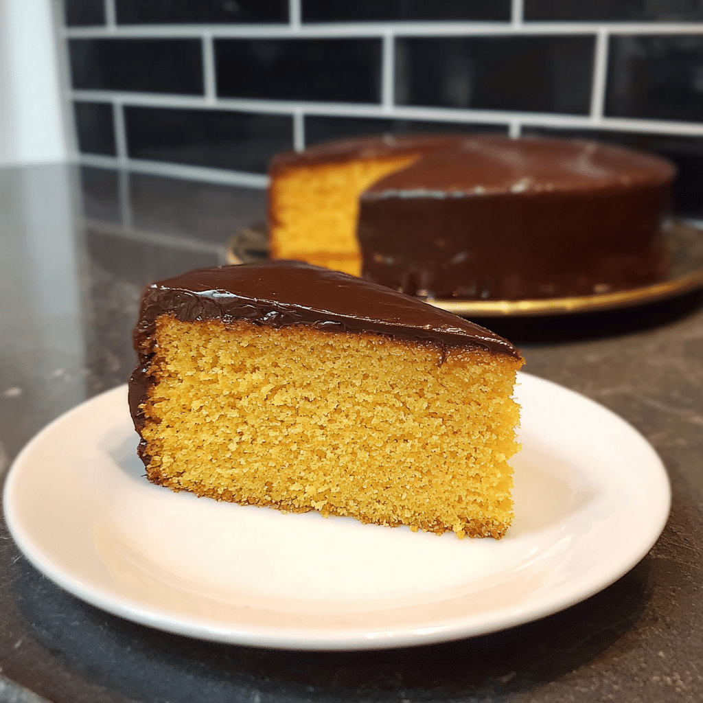 Brazilian Carrot Cake Recipe - Recipe Image