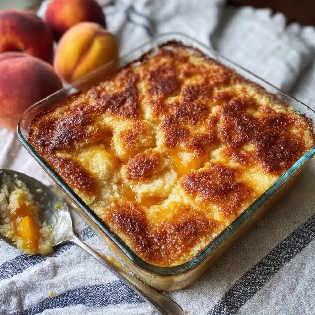 Old Fashioned Peach Cobbler Recipe - Recipe Image