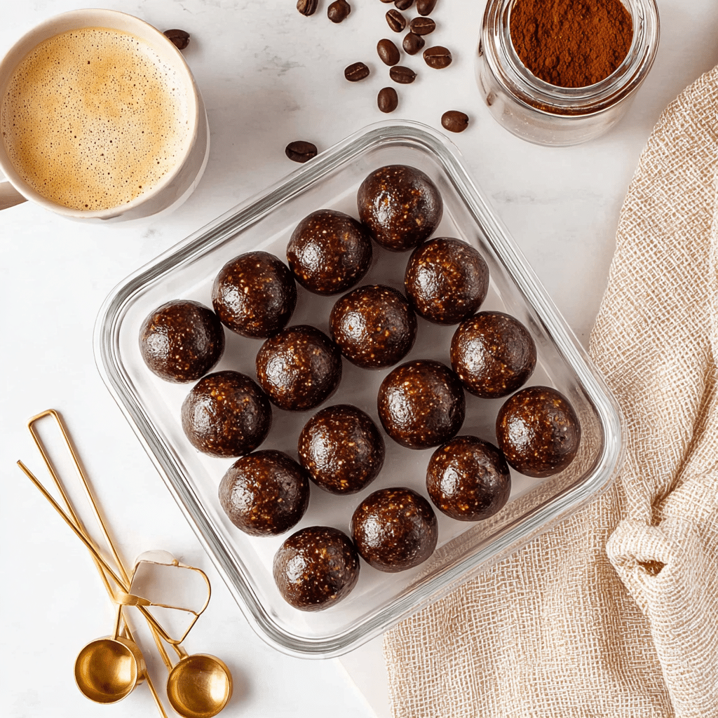 Espresso Energy Bites Recipe - Recipe Image