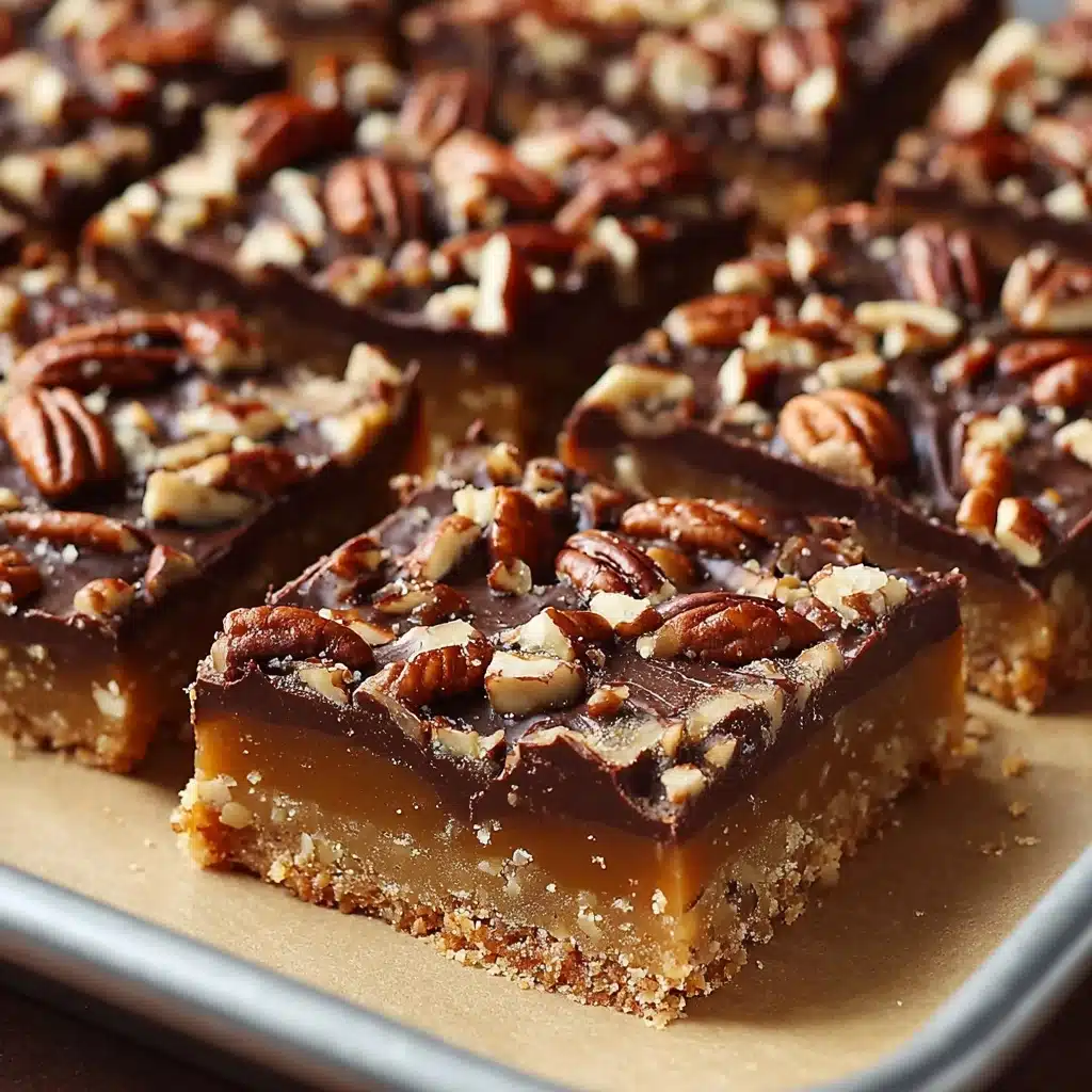 Easy Turtle Bars Recipe - Recipe Image