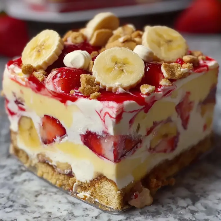 Strawberry Banana Pudding Dream Recipe