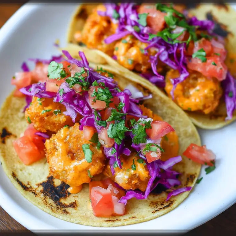 Bang Bang Shrimp Tacos Recipe