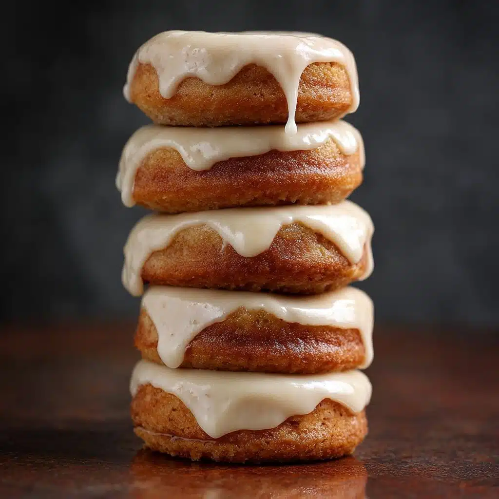 Apple Cinnamon Baked Doughnuts with Brown Butter Glaze Recipe