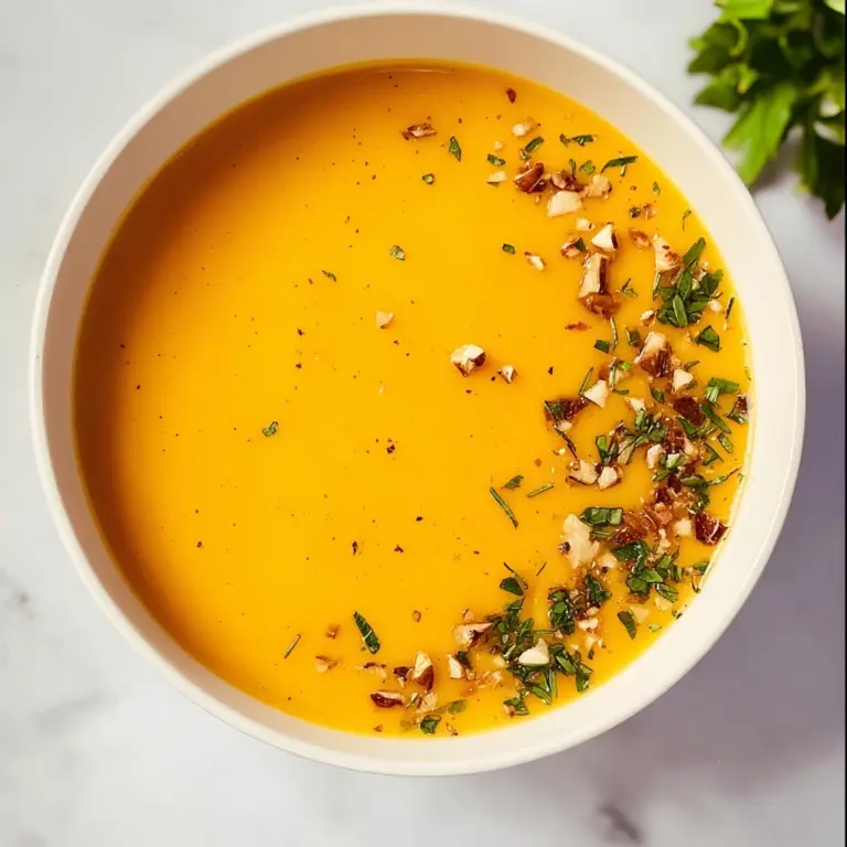 Roasted Sweet Potato Soup Recipe