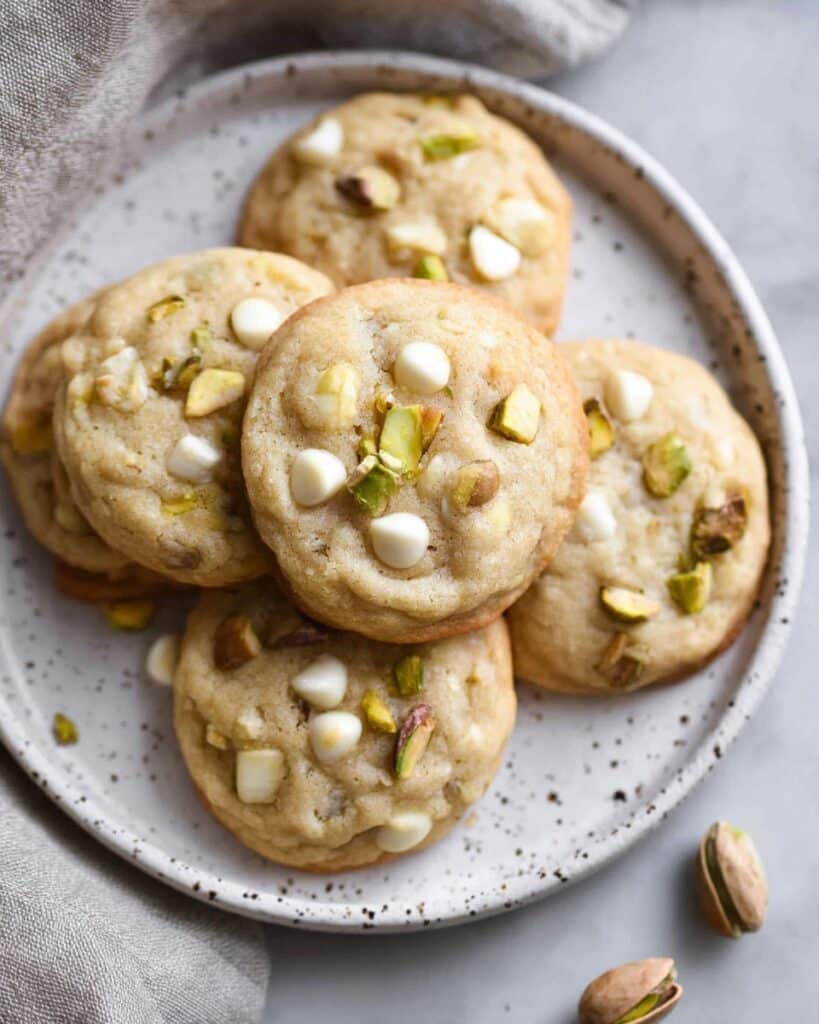 Salted Honey Pistachio Cookies Recipe