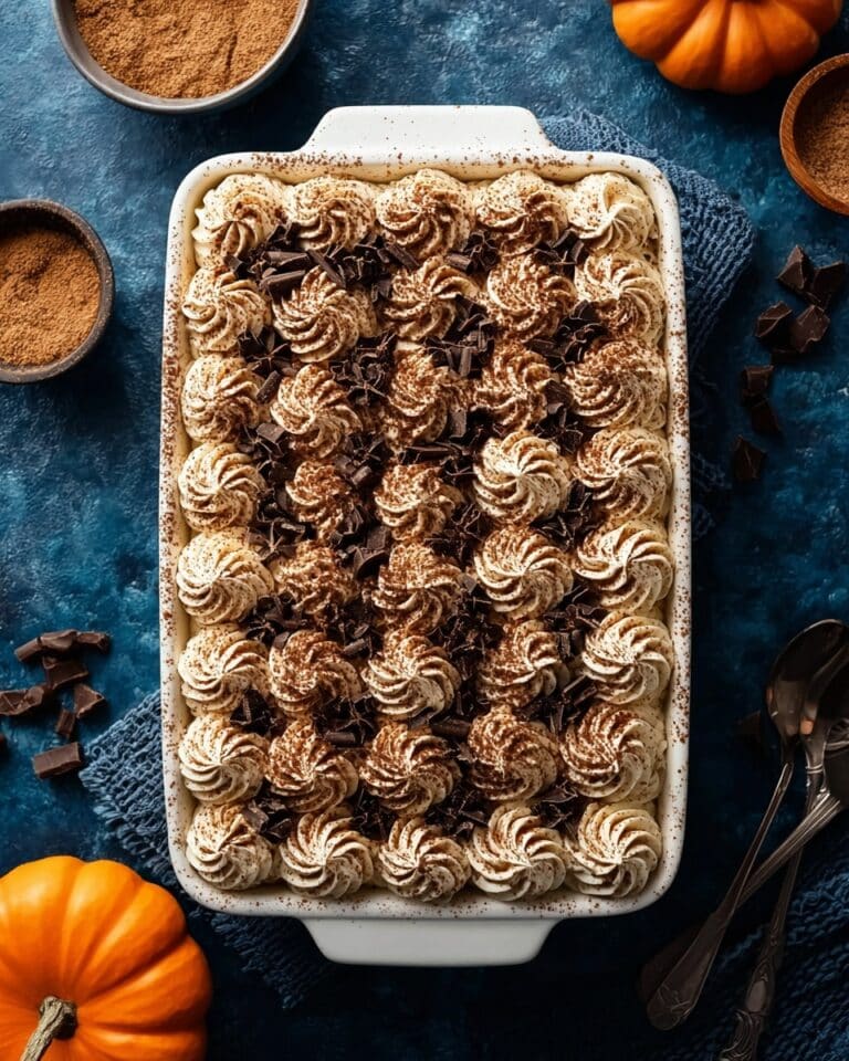 Pumpkin Spice Latte Tiramisu Recipe