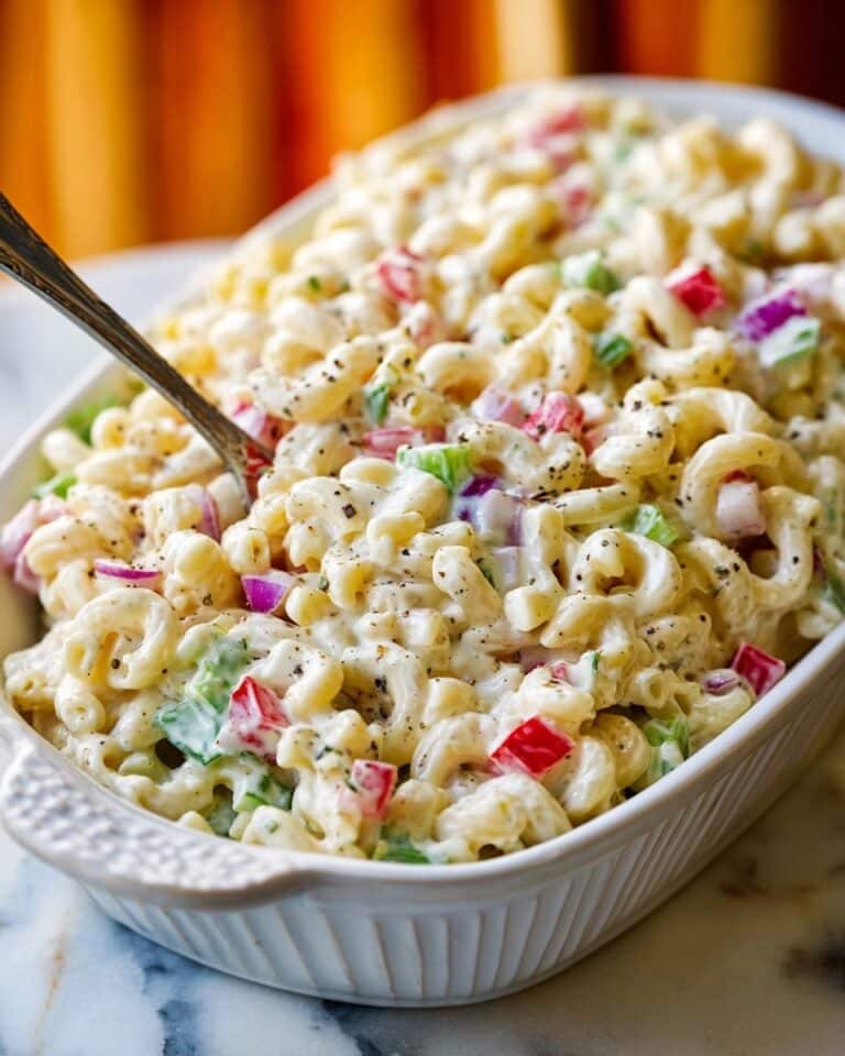 Sweet and Tangy Macaroni Salad Recipe