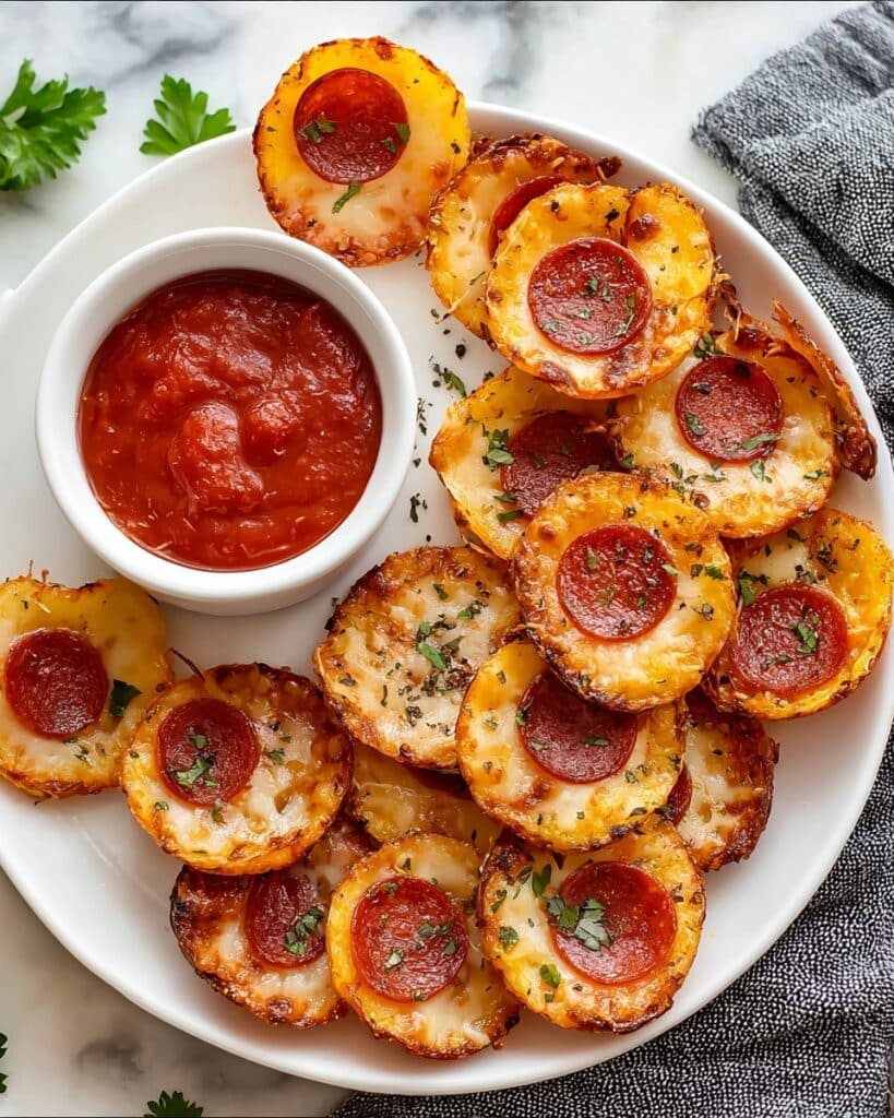 2 Ingredient Pizza Chips Recipe