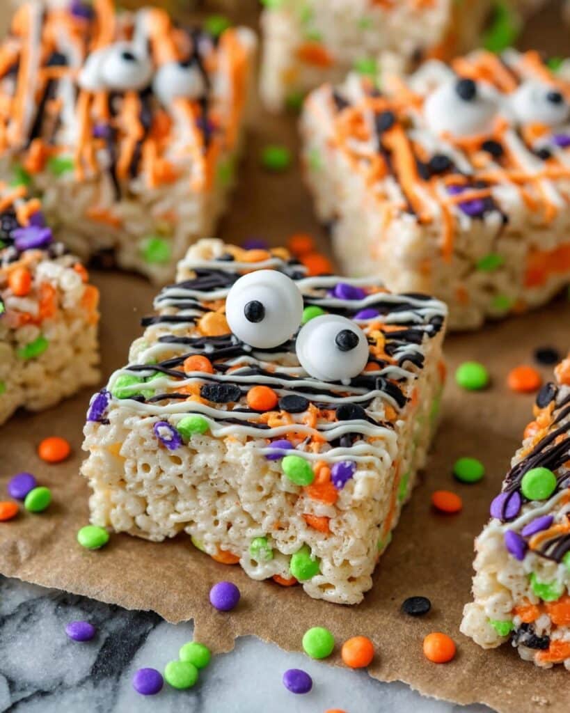 Halloween Rice Krispie Treats Recipe