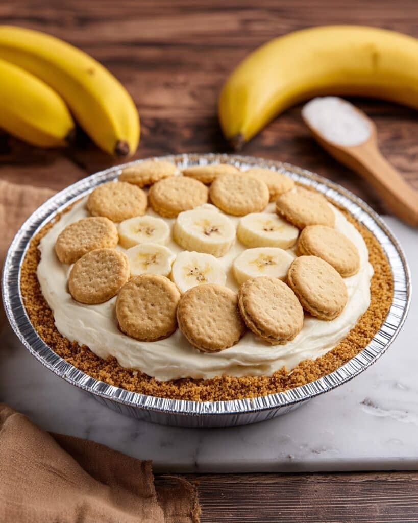 No Bake Banana Pudding Cheesecake Recipe