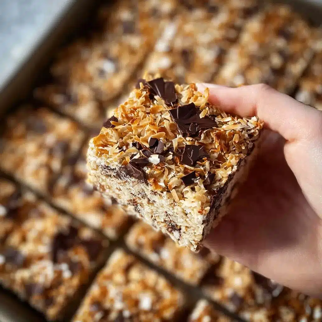 Frozen Samoa Rice Krispie Treats Recipe - Recipe Image