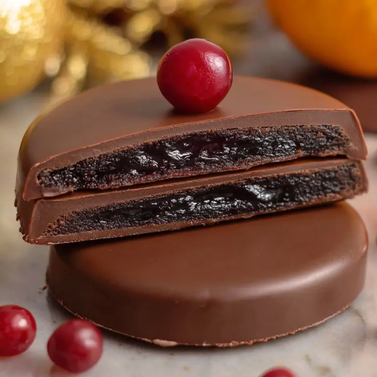 Dark Chocolate Covered Cranberry Sauce Bites Recipe