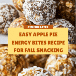 Apple Pie Energy Bites Recipe