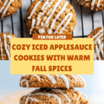Iced Applesauce Cookies Recipe