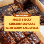 Sticky Gingerbread Cake Recipe