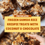 Frozen Samoa Rice Krispie Treats Recipe