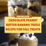 Chocolate Peanut Butter Banana Trifle Recipe