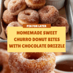 Sweet Churro Donut Bites Recipe