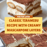 Tiramisu Recipe