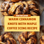 Cinnamon Knots with Coffee Icing Recipe