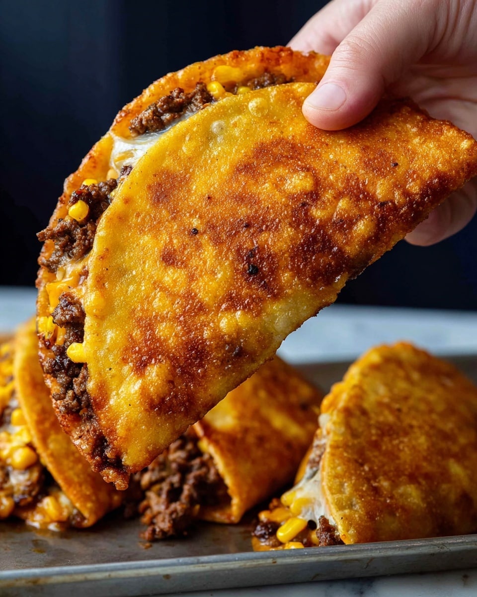 The image shows a silver baking tray with eight golden-brown quesadilla slices arranged loosely on it. Each quesadilla slice is topped with a drizzle of white sauce and scattered red and green salsa made of small diced tomatoes and herbs. Bright green cilantro leaves are spread on and around the quesadillas, adding a fresh touch. Lime wedges are placed at different spots on the tray, adding a pop of green. There is a small white bowl filled with smooth green guacamole resting on the tray's left side. The tray sits on a white marbled surface, and part of a transparent glass with a light green drink can be seen at the top right corner. Photo taken with an iphone --ar 4:5 --v 7
