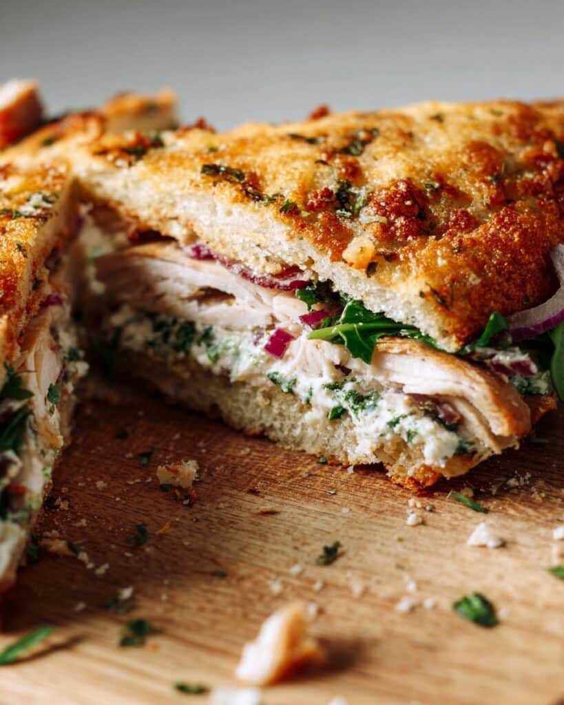 Trader Joe’s Sun-Dried Tomato Focaccia Turkey Sandwich Recipe