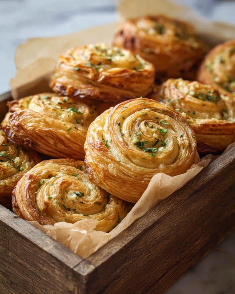 Cheesy Garlic Cruffin Recipe