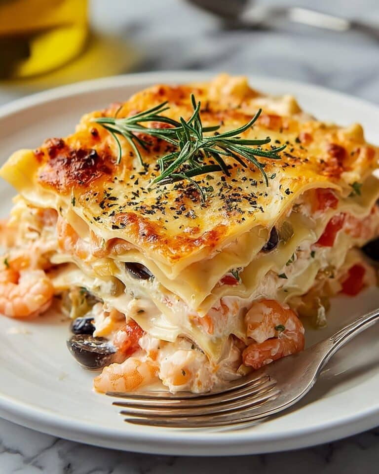 Seafood Lasagna Recipe