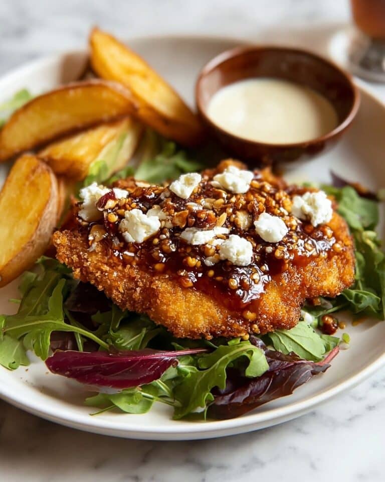 Crispy Hot Honey Feta Chicken Recipe