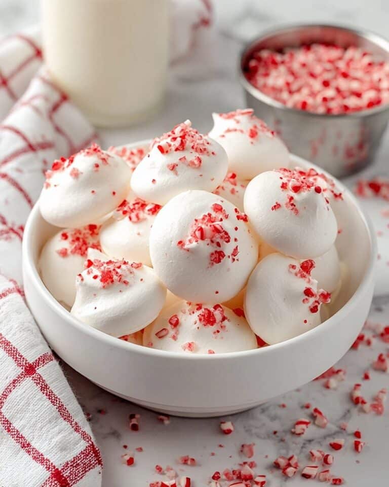 Peppermint Meringues Recipe
