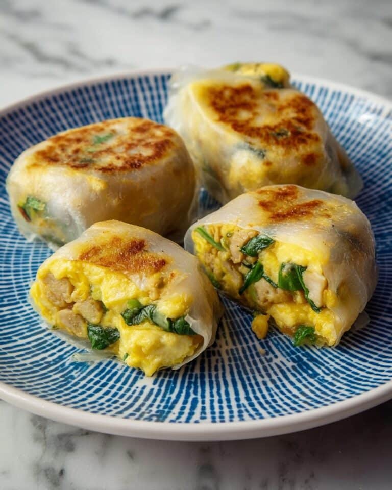 Crispy Egg Rice Wraps Recipe