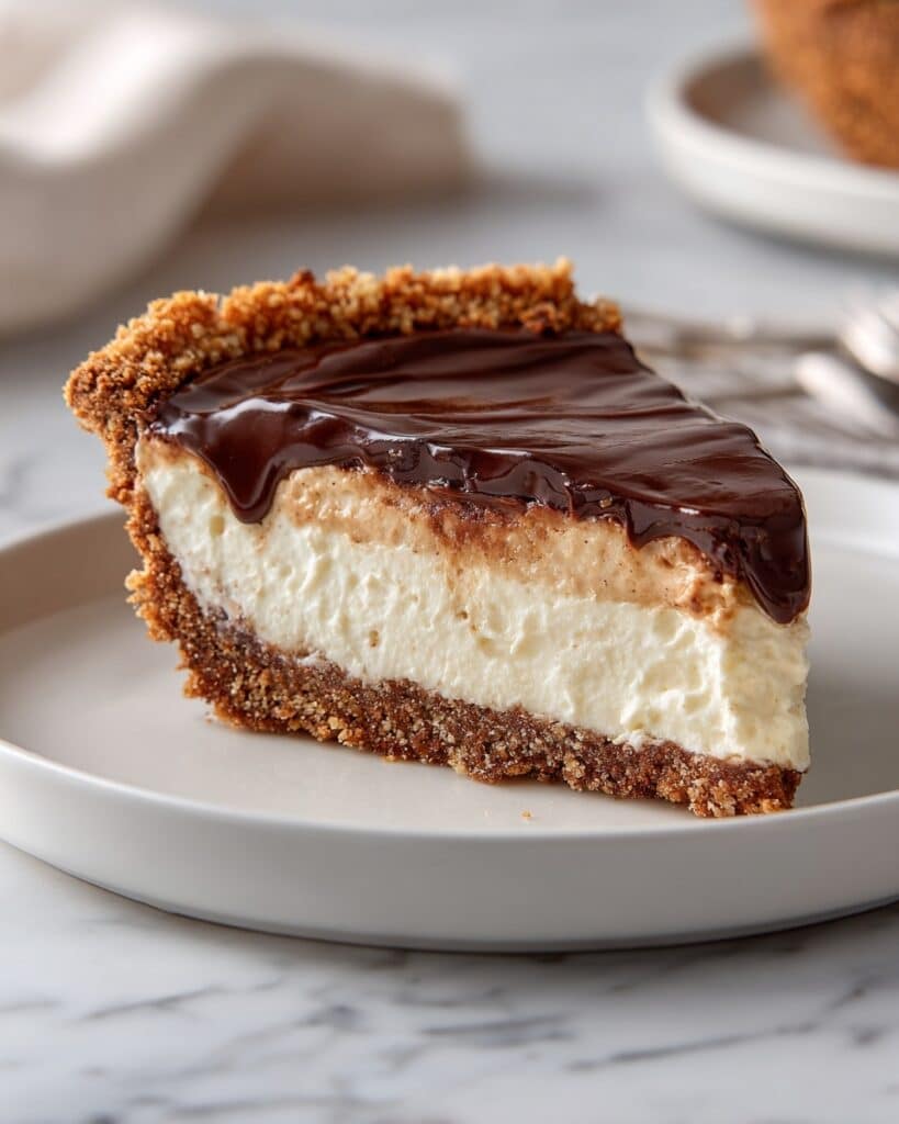 Boston Cream Pie Cheesecake Recipe