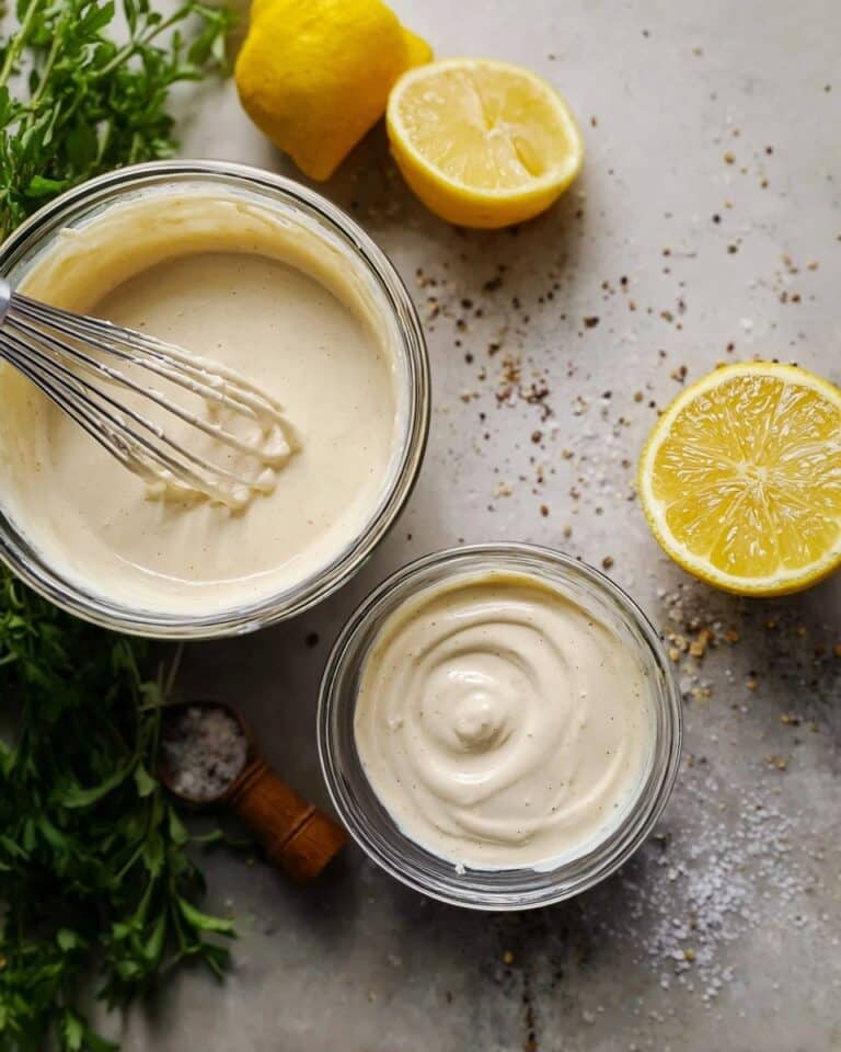 Creamy Honey Tahini Sauce Recipe
